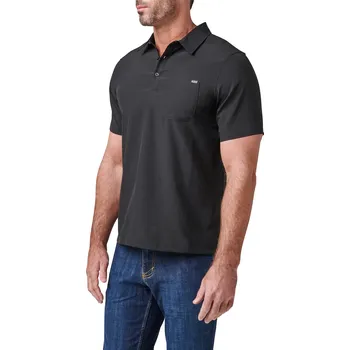 Pánské tričko Triko 5.11 Flex S/S Polo - Black 2XL