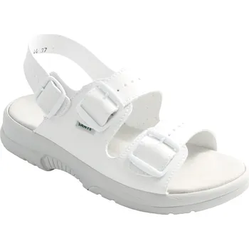 Dámská zdravotní obuv Bílé zdravotní profi sandále SANTÉ N/517/4 Velikost: 44
