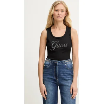 Guess top ženský W6GP22.K2954 černá 99X, vel. XL
