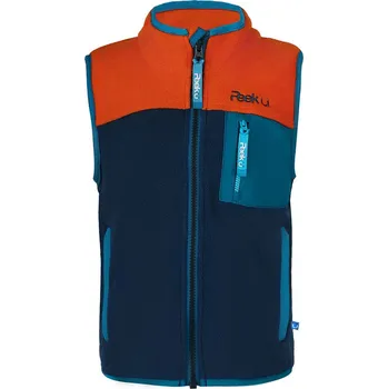 Chlapecká bunda Peek U Orange/ Dunkelblau 4315921 140