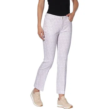 Dámské kalhoty Heine Weiß/ Lila 949388 48