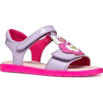Dívčí sandály Dětské sandály Geox SANDAL JOYFOOT J65P1C.000HH.32.35 fialová 04X, EUR 34