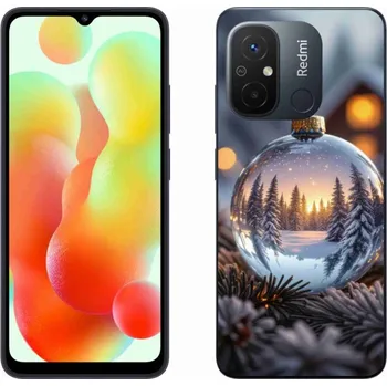 Vánoční ozdoba Gelový kryt mmCase na Xiaomi Redmi 12C - vánoční ozdoba