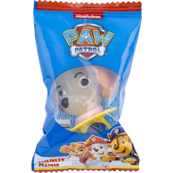 Bonbon Nickelodeon Tlapková patrola lízátko prstýnek s praskajícím práškem 15 g