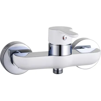 Sprchový set eisl sprchová baterie DIZIANI, koupelnová baterie, sprchová baterie v bílé/chromové barvě | NI168DINWCR