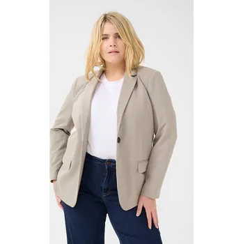 Dámská vesta Bunda KAFFE curve Sand 1623783 50