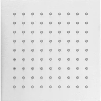 Sprchová hlavice SCHÜTTE STRASBOURG, ultraplochá dešťová sprcha 20x20, sprchová hlavice, sprchový proud z nerezové oceli | 69207