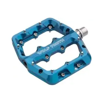 Pedál na kolo Wolf Tooth Waveform pedály modrá, vel. L (112 x 106 mm)