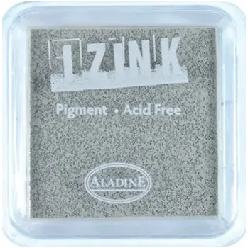 Dětské razítko Razítkovací polštářek AladineIZINK EMBOSSING - grey šedá -