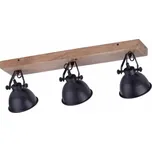 Leuchten Direkt 11983-18 - Bodové svítidlo SAMIA 3xE14/40W/230V Černá