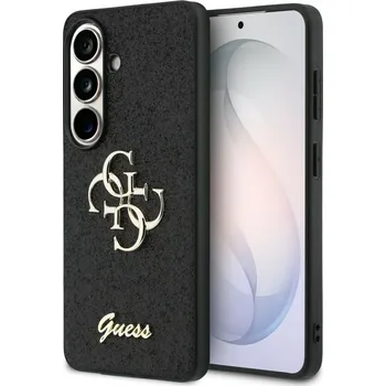 Náhradní kryt pro mobilní telefon Kryt Guess Case Samsung Galaxy S26 Guhcs26Shg4Sgk (Fixed Glitter 4G Big Metal Logo) Black