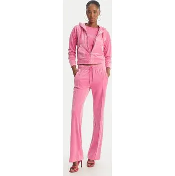 Dámské oblečení Juicy Couture Mikina Madison JCWAS126326 Růžová Slim Fit XL