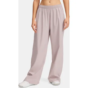 Dámské kalhoty Dámské sportovní kalhoty UNDER ARMOUR RIVAL WIDE LEG PANT 1386453-009 ŠEDÁ L