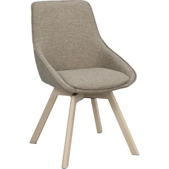 Jídelní židle Otočná jídelní židle Alison | Tmavá béžová/světle hnědá