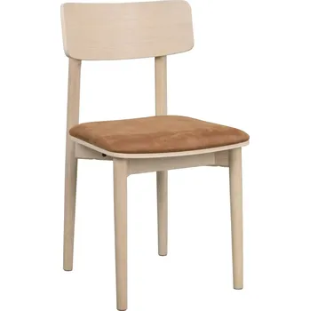 Jídelní židle Dřevěné jídelní židle Wolcott Světle hnědá/Hnědá