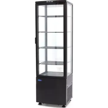 Kávovar Maxima Lednice s vitrínou 52cm - 235L | 09400816