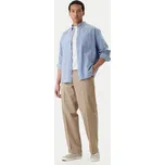 Element Košile Button Down Regular Oxford ELYWT00182 Modrá Regular Fit S