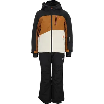 Chlapecká bunda Peak Mountain Schwarz/ Hellbraun 2597605 152