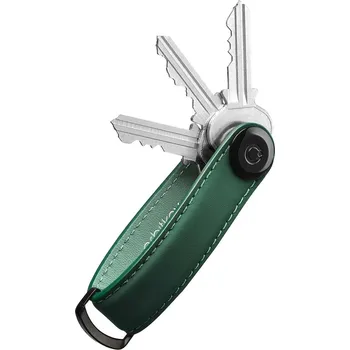Kožený obal na klíče Orbitkey Matte Leather 8,6 x 2,2 cm KML2.FRT.101 tyrkysová 67X