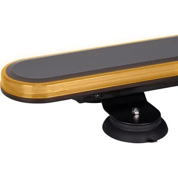 Pracovní světlo Profi LED světelná rampa oranžová, magnetická 600x100x45mm homologovaná, R65 R10 - černá