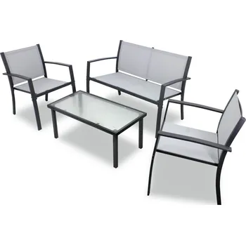 Zahradní sestava Sada zahradního nábytku ONOVA šedá