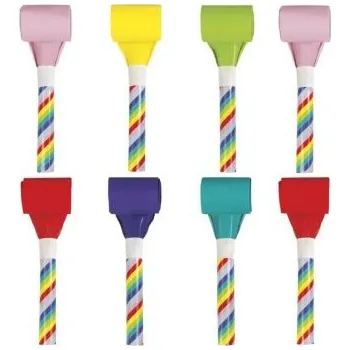 Party dekorace Frkačka papírová pastelový mix, 8ks