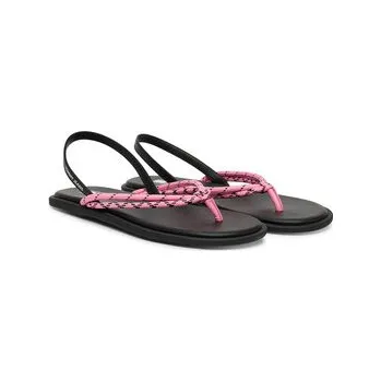 Dámská obuv Sandály Tommy Jeans Tjw Casual Rope Sandal EN0EN02951 Růžová 41