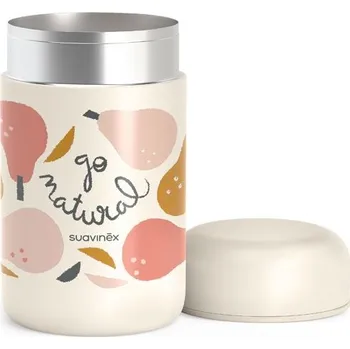 Termoska Termoska na příkrmy Suavinex Go Natural Barva: Béžová