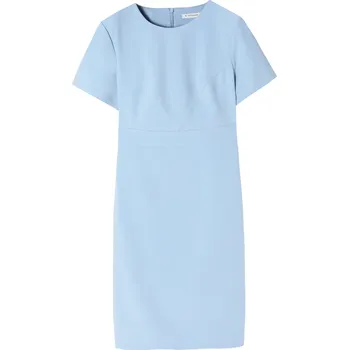 Dámské šaty Tatuum KLASICKÉ PLÁTĚNÉ POUZDROVÉ ŠATY S KRÁTKÝM RUKÁVEM - WARTI