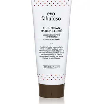 EVO Fabuloso Colour Boosting Treatment kondicionér pro zvýraznění barvy vlasů odstín Cool Brown 220 ml