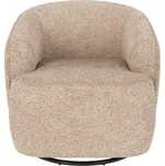 Rowico Home, Otočné a houpací křeslo DERMOT | světle béžová