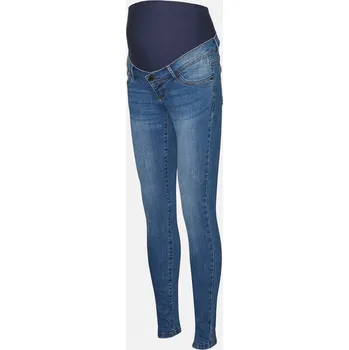 Dámské džíny Džíny Mamalicious Md Blue Denim 4715391 16 (XL)