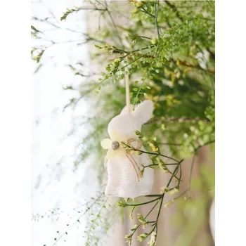 Velikonoční dekorace Sinsay - Velikonoční dekorace ve tvaru zajíčků 2 pack - vícebarevná - 084IA-MLC - 084IA-MLC-ONE