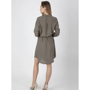 Dámské šaty Perso Každodenní šaty RBE910009F Khaki Regular Fit XXL
