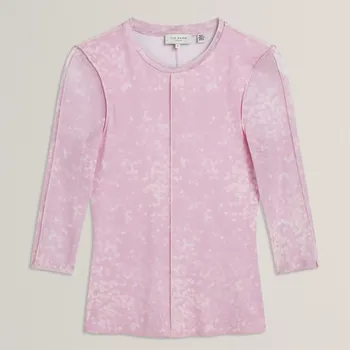 Dámská móda Tričko Ted Baker Pl-Pink 342783 14 (L)