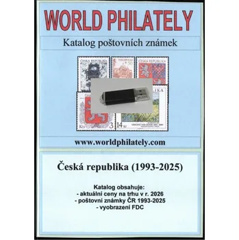 Sběratelství Katalog poštovních známek World Philately - Česká republika (1993-2025) na flash disku