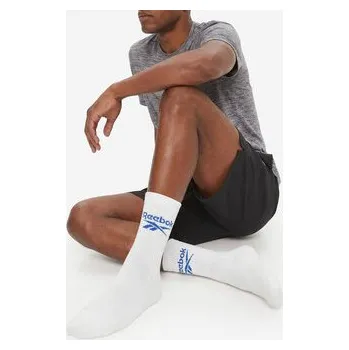 Pánské oblečení Dlouhé ponožky Reebok R0258-SS24 (3-pack) Bílá 34_36