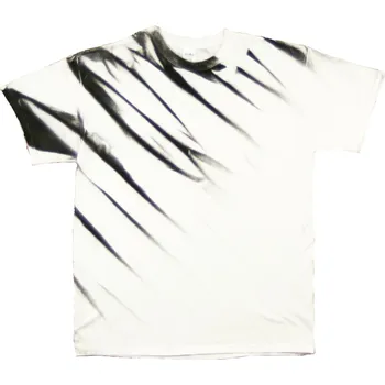 Pánské tričko Tričko unisex The Mountain graffiti design Eclipse - bílé-černé, XL