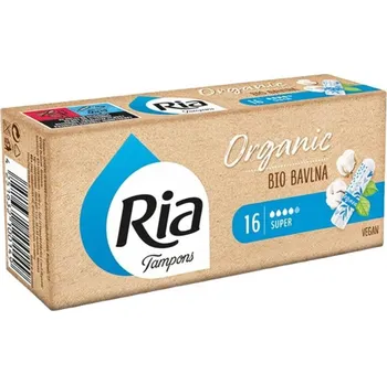 Menstruační tampony Ria Organic Super tampony