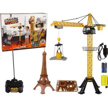 RC model ostatní Mamido Věžový jeřáb na dálkové ovládání R/C Stavba Eiffelovy věže