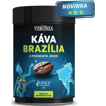 Káva Káva Veronia Brazília s prírodným jódom 225g