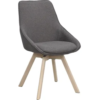 Jídelní židle Otočná jídelní židle Alison | Šedá/světle hnědá