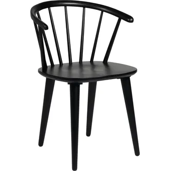 Jídelní židle Dřevěná jídelní židle Carmen | Černá