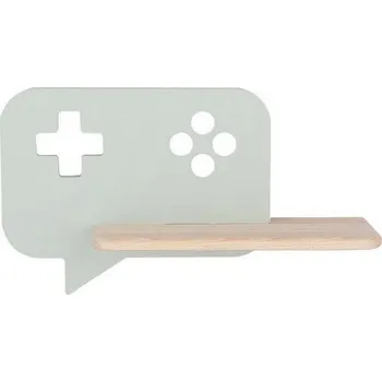 Žárovka LED Dětské nástěnné svítidlo s poličkou CONSOLE LED/5W/230V zelená