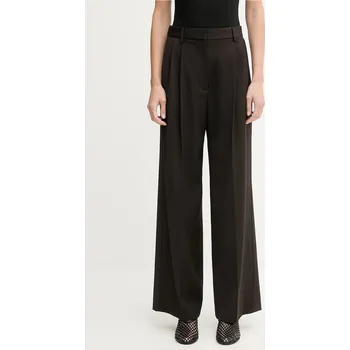 Dámské oblečení Kalhoty s příměsí vlny Filippa K 32511.FK hnědá 89X, vel. 36