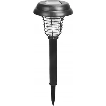 Stojací lampa Solární LED lampa Solys 42 cm s ochranou proti hmyzu černá/studená bílá