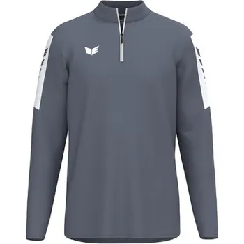 Chlapecká mikina ERIMA INTRO MIKINA 1/2 ZIP - DĚTSKÁ - Šedá - velikost 152