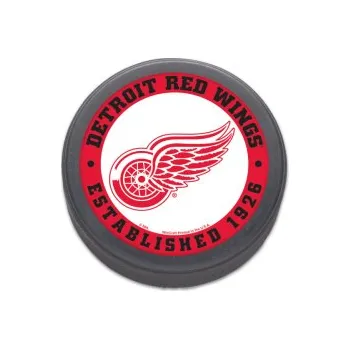 Puk Fanouškovský puk NHL Wincraft - Detroit Red Wings, Barva Černá