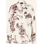 Liu Jo Dámská Satinová Košile, režná / tmavě hnědá, 42