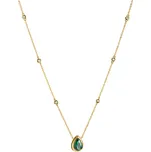 Thomas Sabo KE2331-971-6-L50V Necklace Drop Elyndra Gold-plated